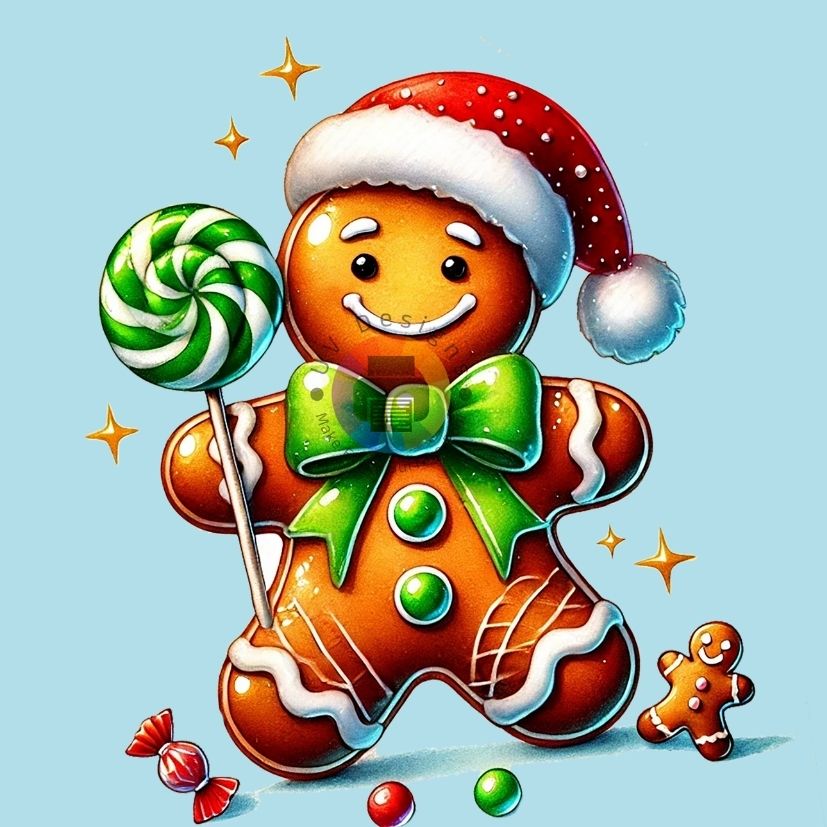 12 cm Candy gingerbread no. 2