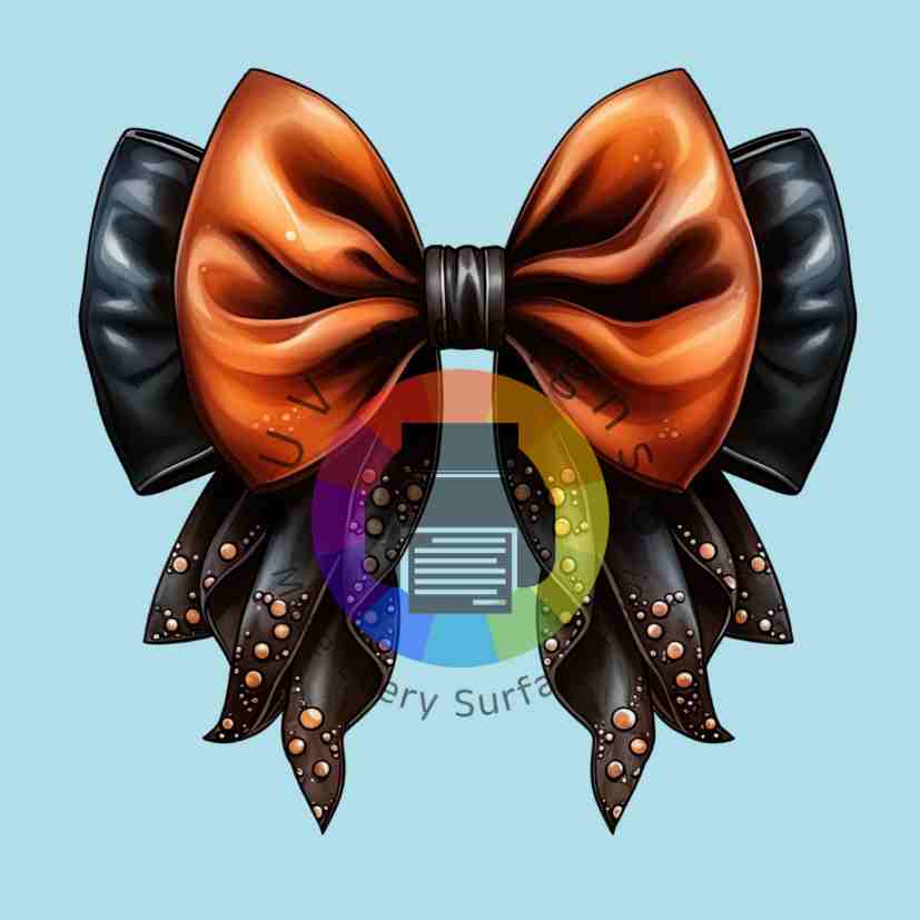 Black and orange bow no 1