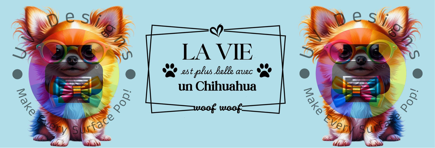 11oz La vie et plus belle avec un chihuahua - nr 2
