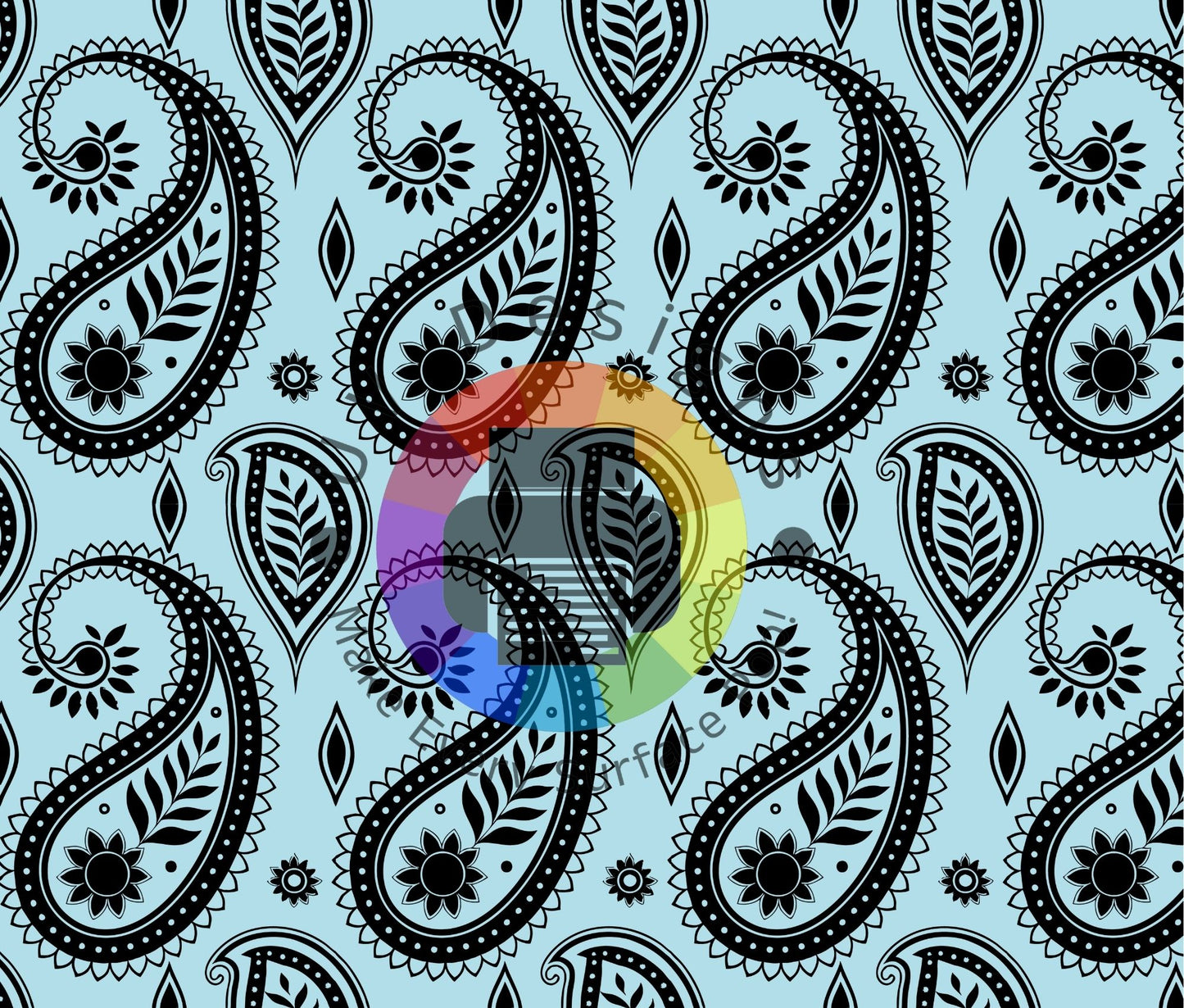 20oz paisley - groot nr 1