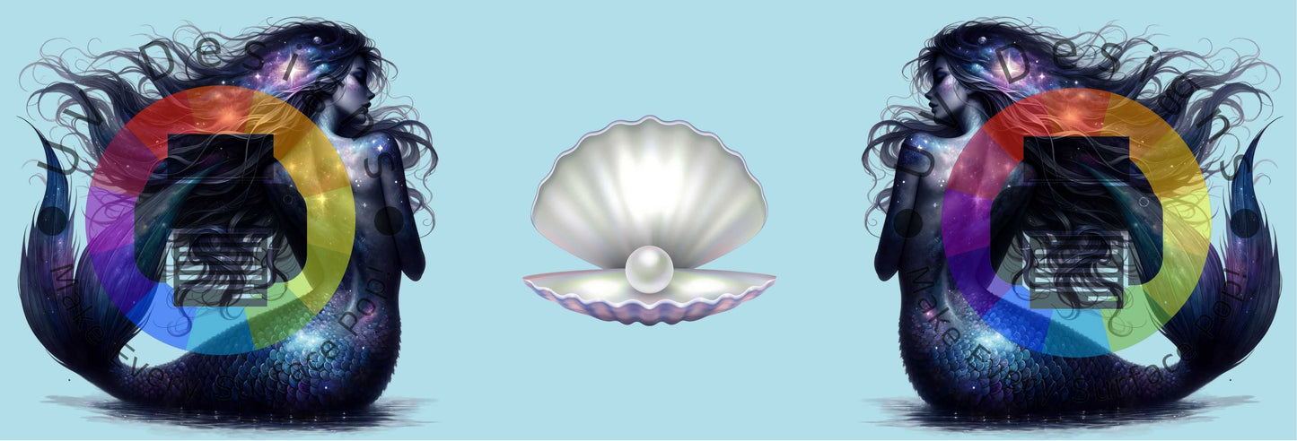 11oz Galaxy zeemeermin