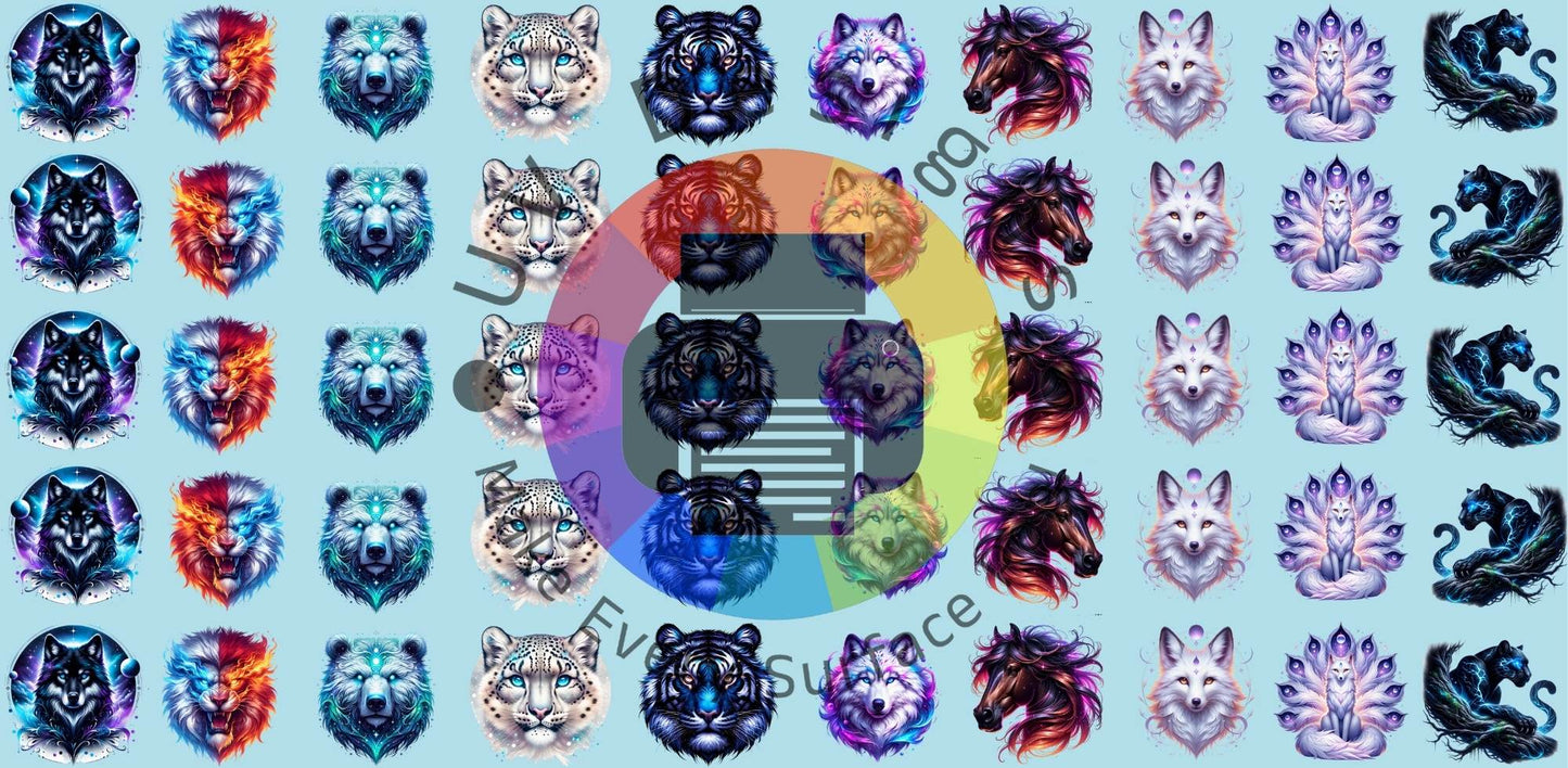 16oz Mini mystieke dieren