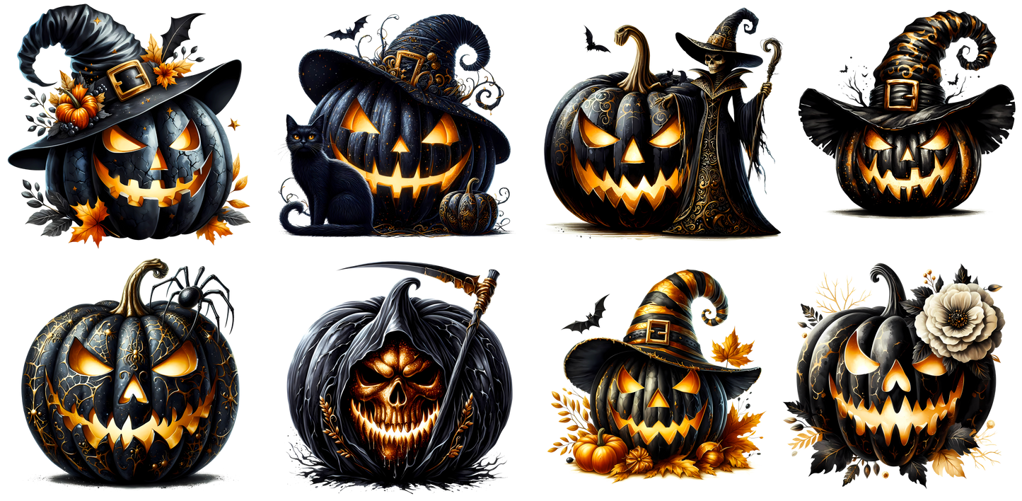 16oz Black Pumpkins