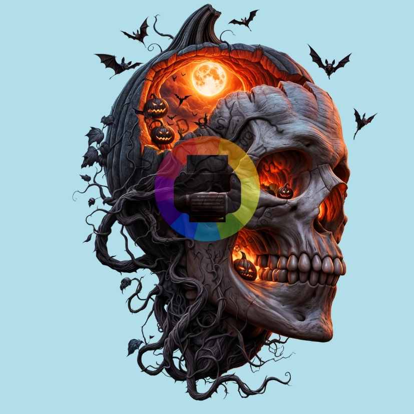 7 cm Horror skull nr 1