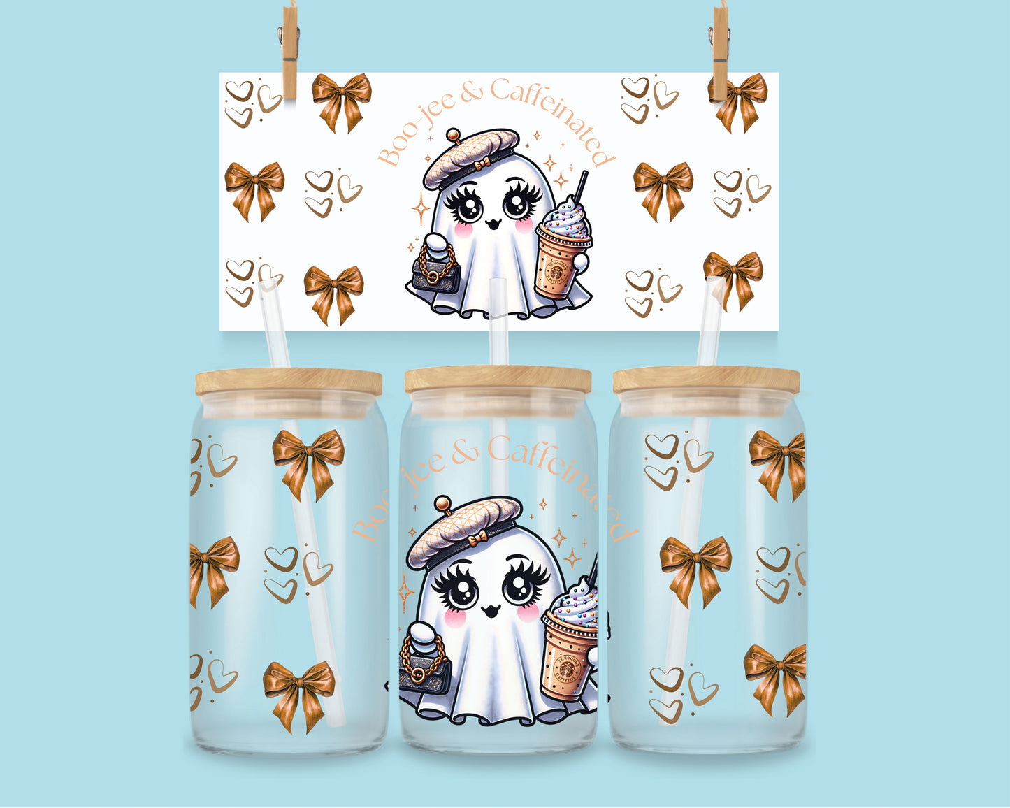 16oz Boo-jee & Caffeinated ( ENG & FR )