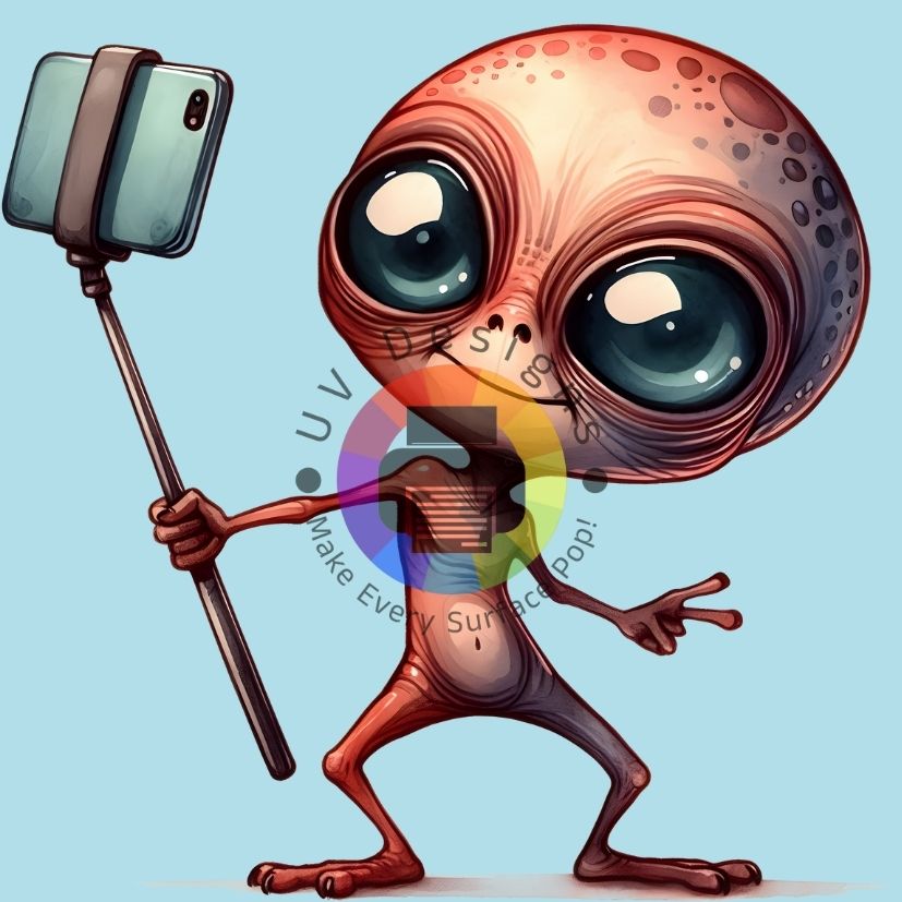 Alien - selfie