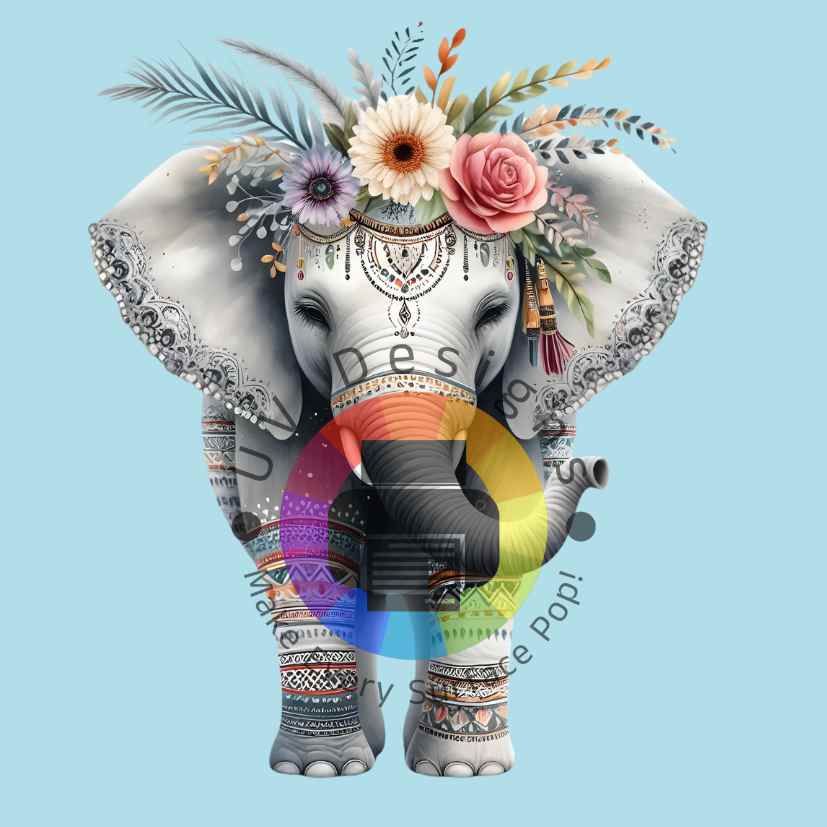 Boho olifant nr 1