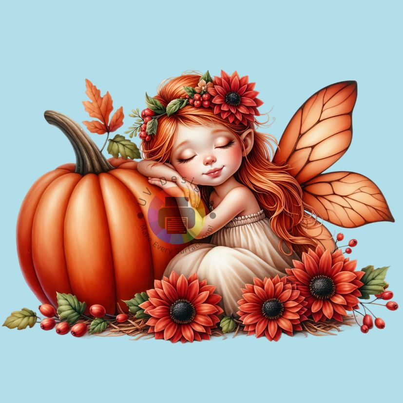 7 cm Pompoen fee nr 1