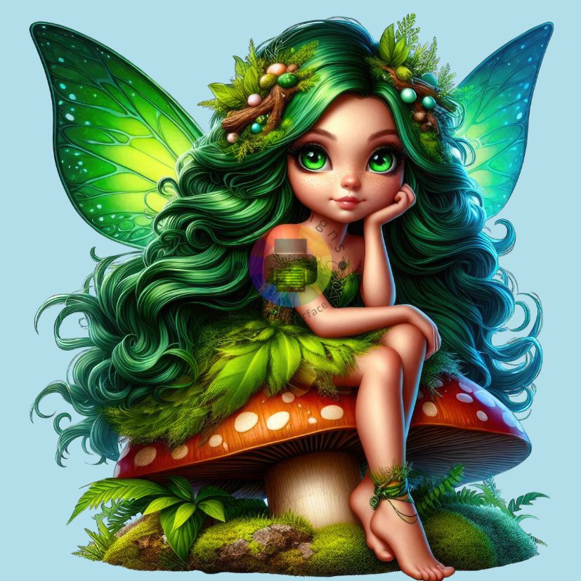 12 cm Green fairy no. 1