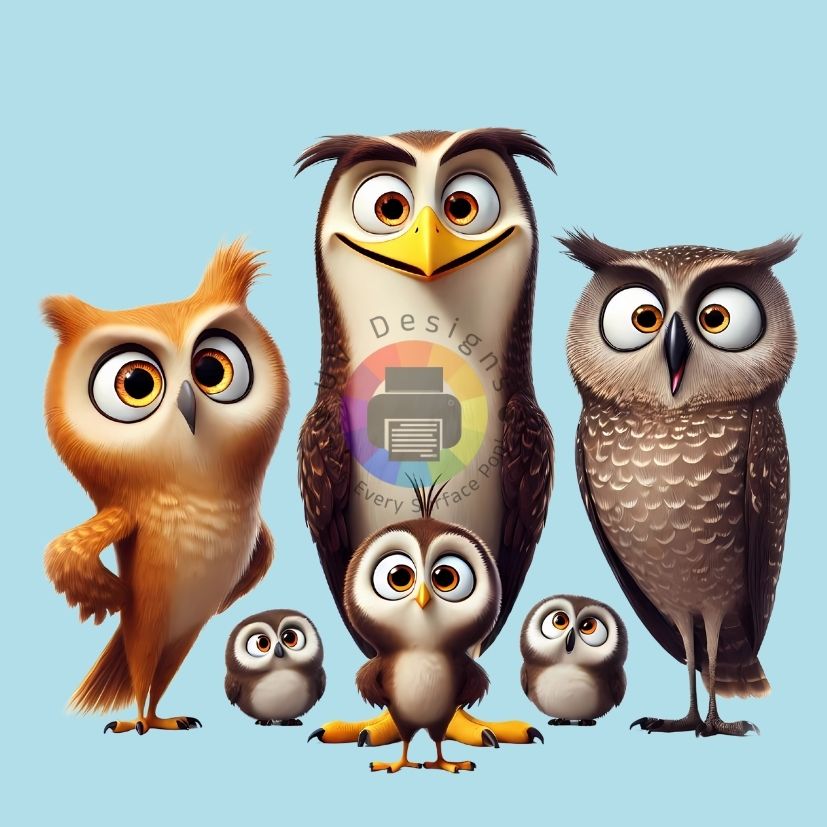 12 cm Uil familie nr 3