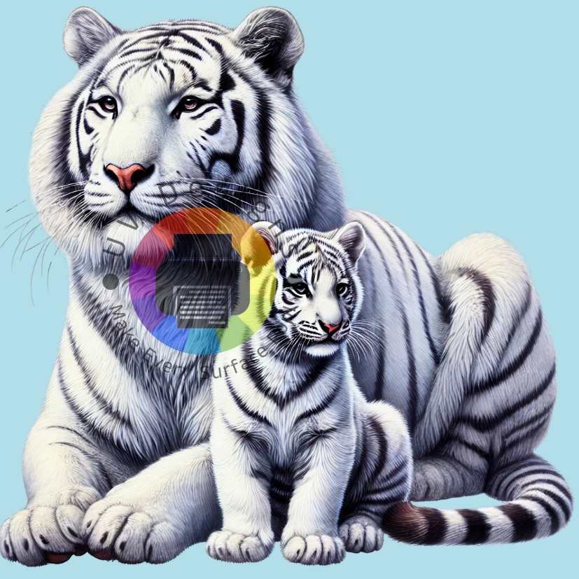 12 cm Witte tijger nr 9
