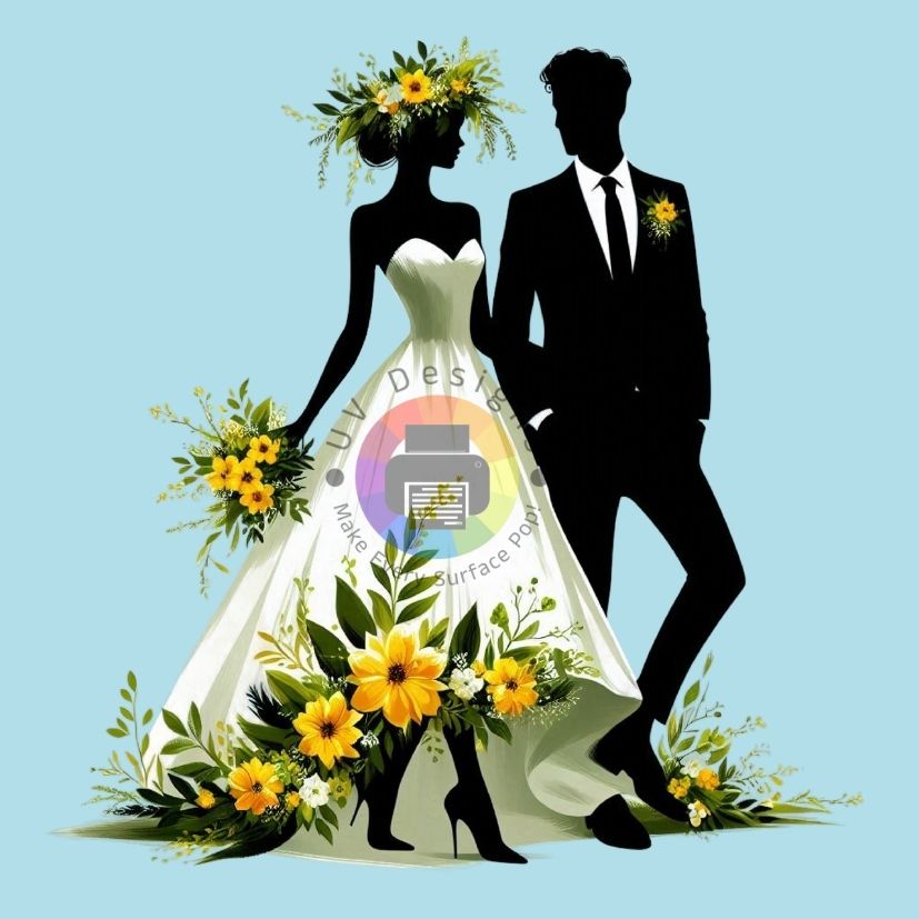 12 cm Bruid en bruidegom nr 5