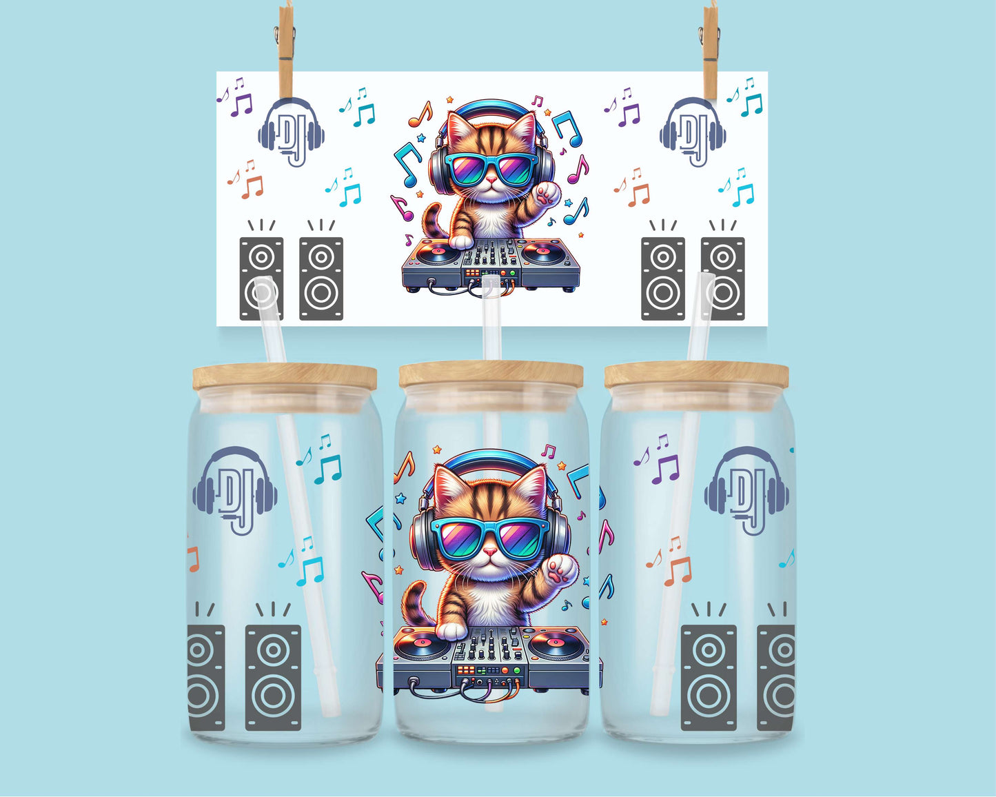 16oz DJ kat