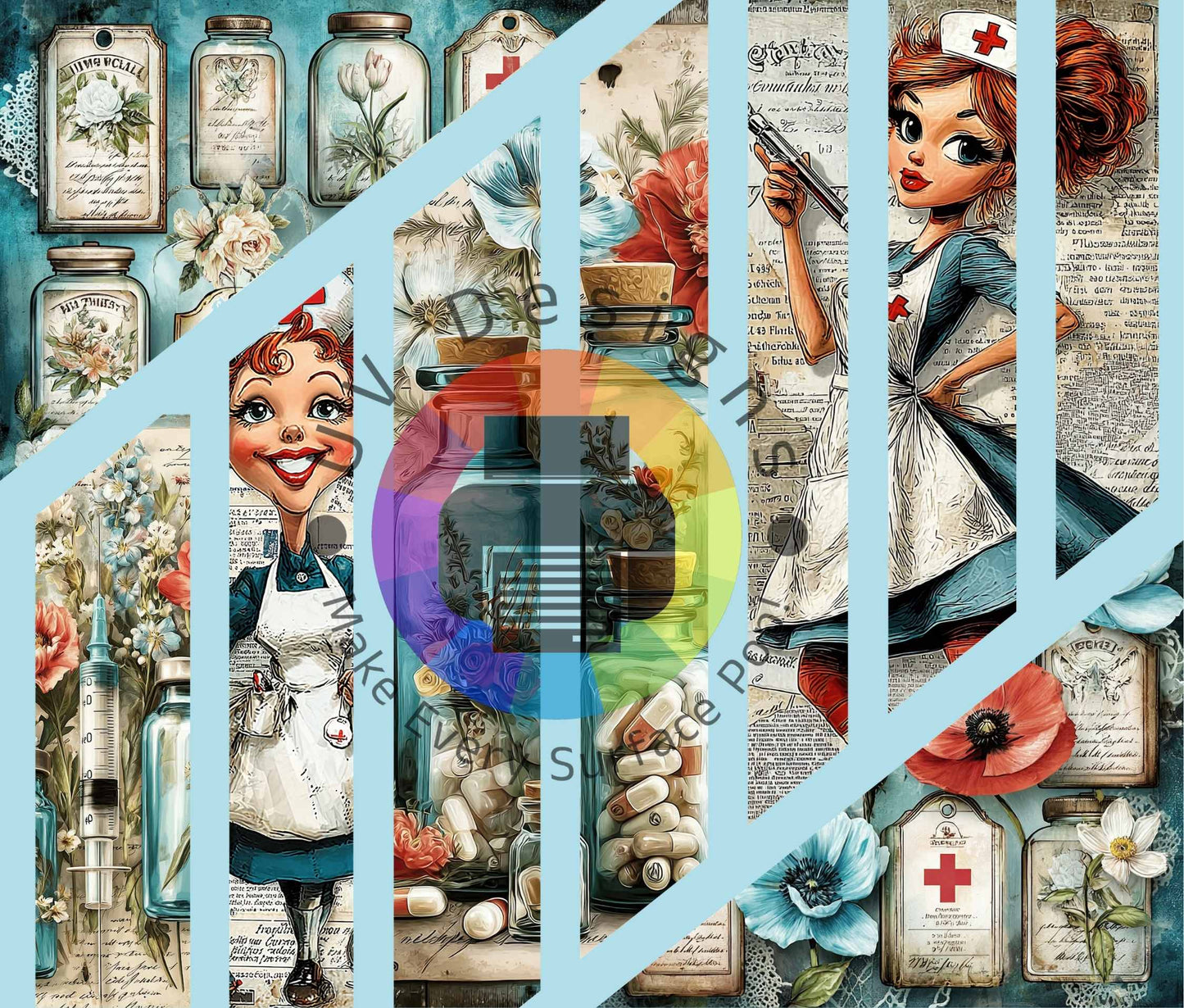 20oz Mixed media - nr 14