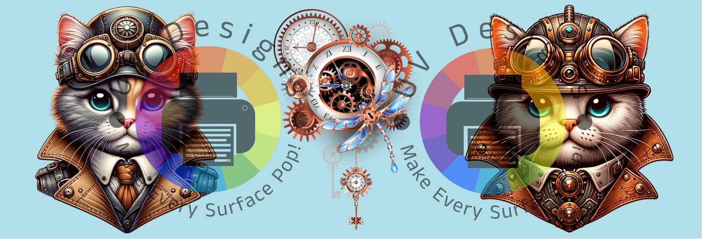 11oz Steampunk kittens nr 2