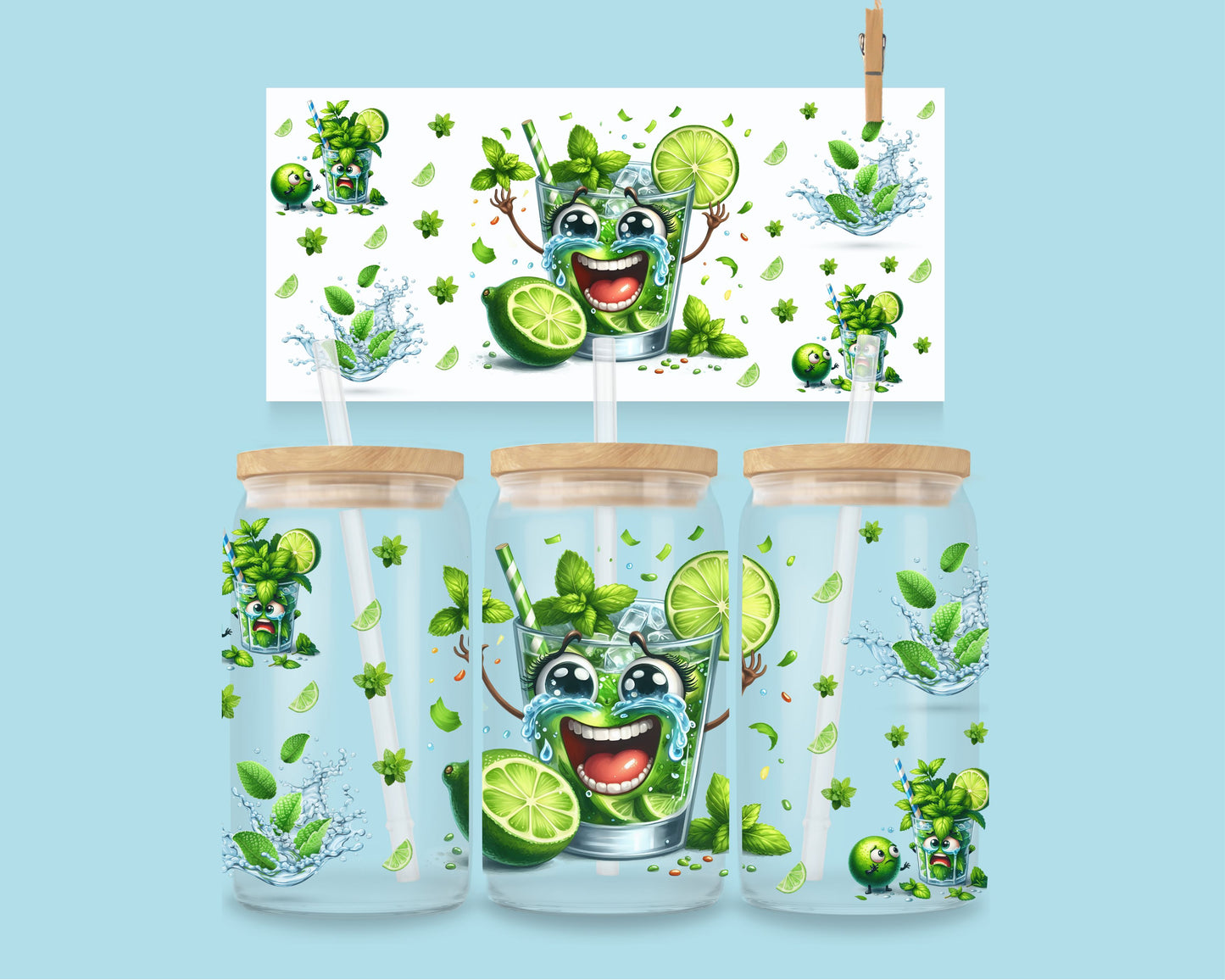 16oz Funny Mojito