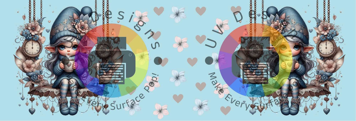 11oz Koffie meisje op schommel nr 1