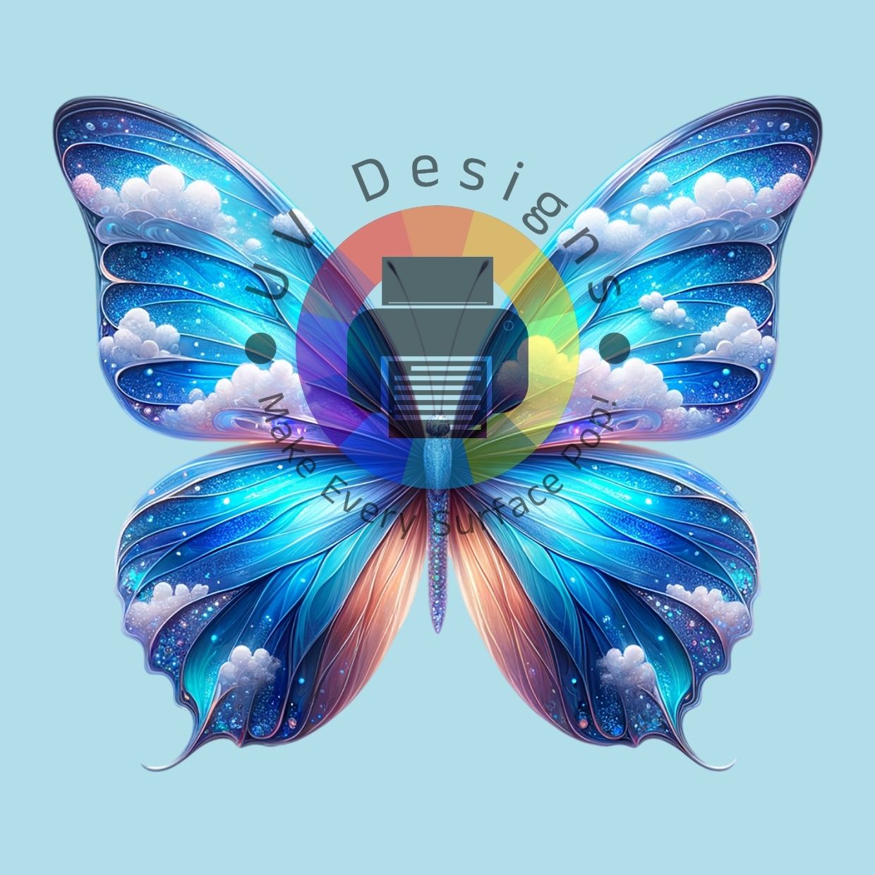 Wolken - vlinder nr 1