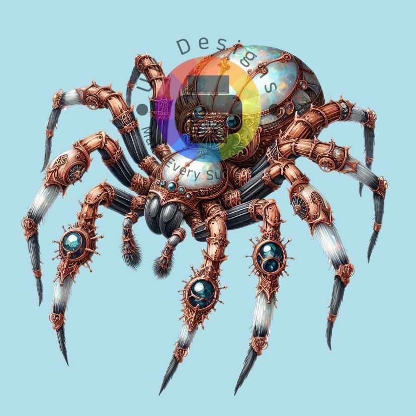 12 cm Steampunk spin