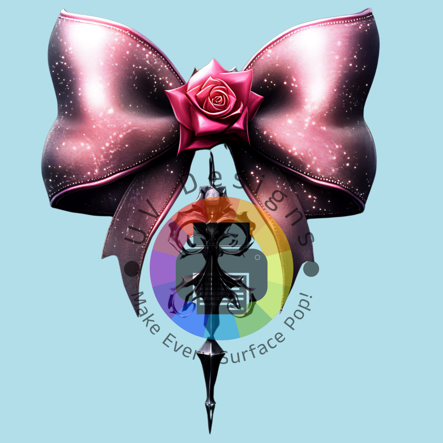 Gothic bordeaux strik nr 4