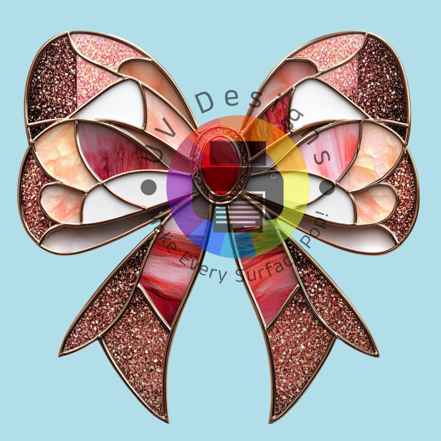 Stained glass bow nr 1