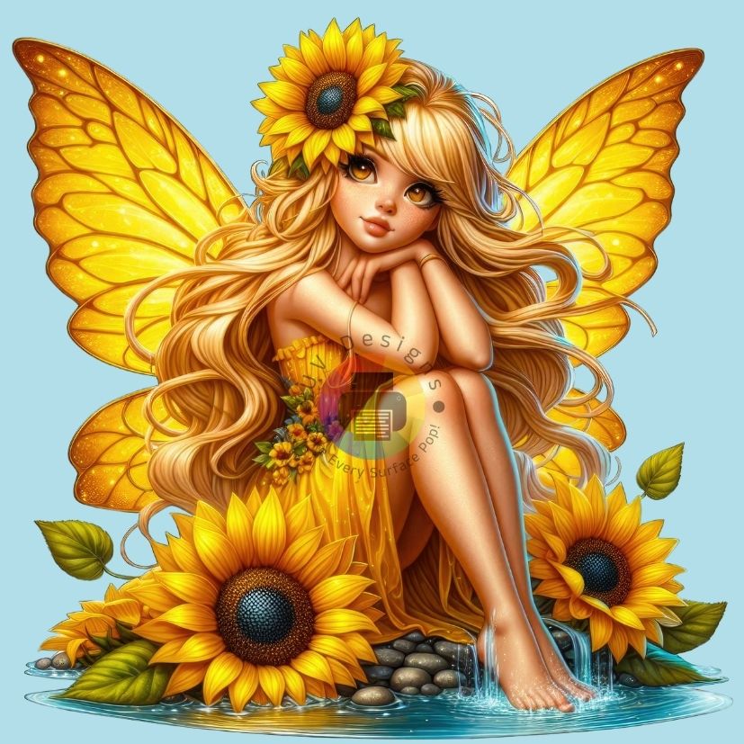 12 cm Sunflower Fairy No. 2