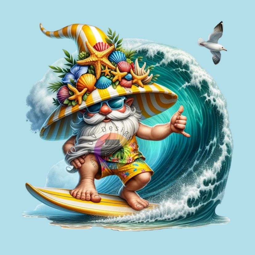 Surfer Gnome