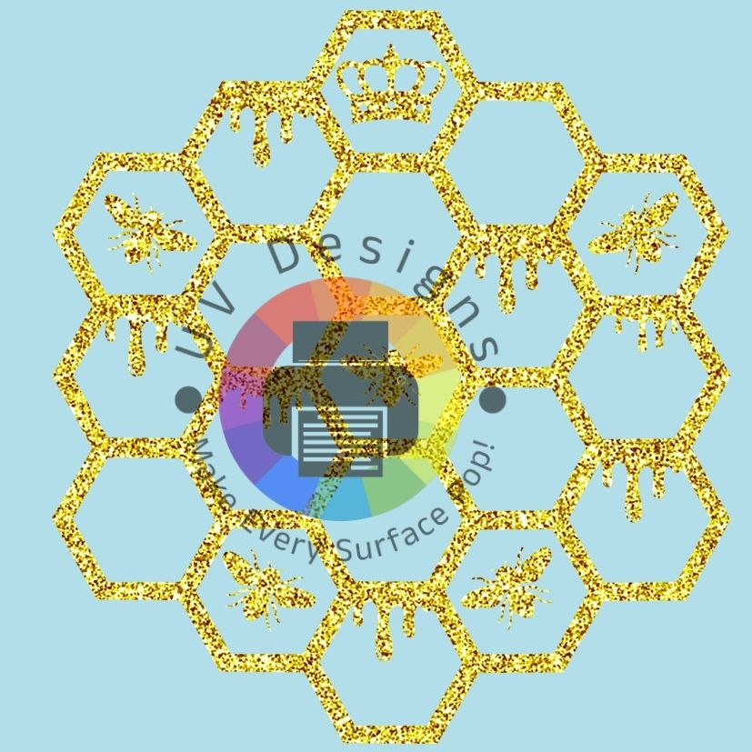 Yellow "Gold" honeycomb nr 1 (vol)