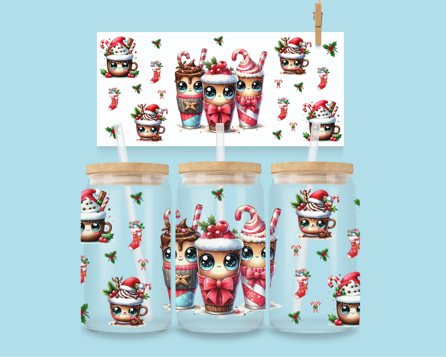 16oz Christmas Drink No. 1