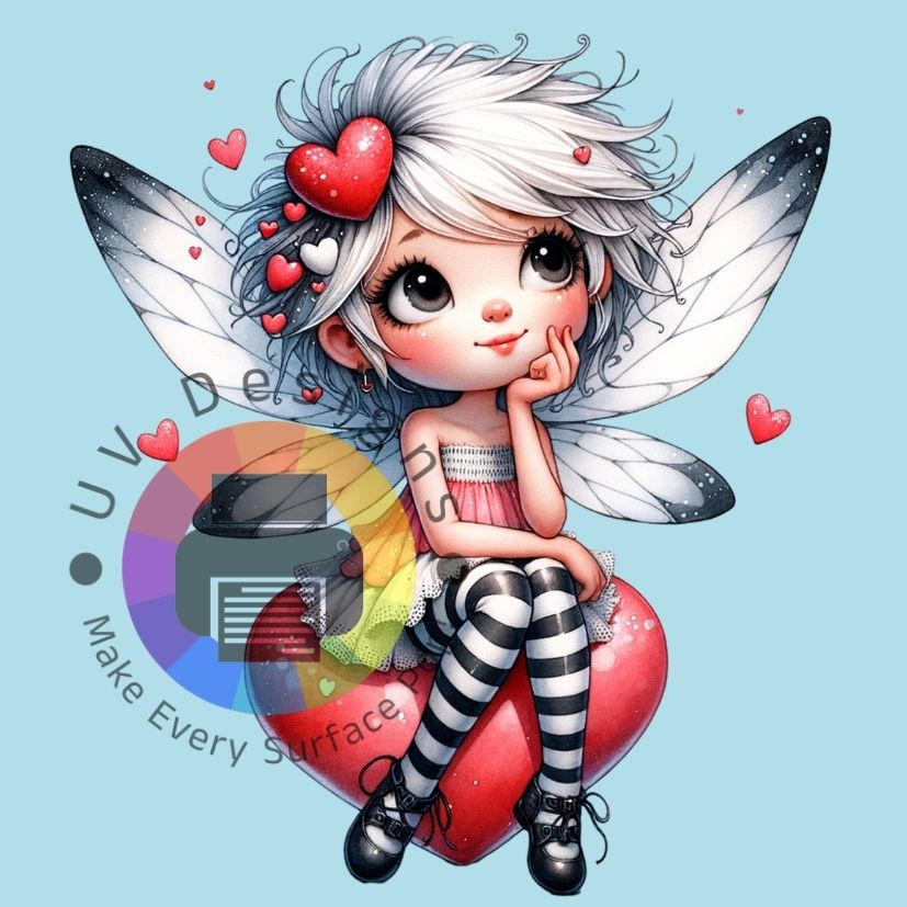 Elfje op rode hart nr 4