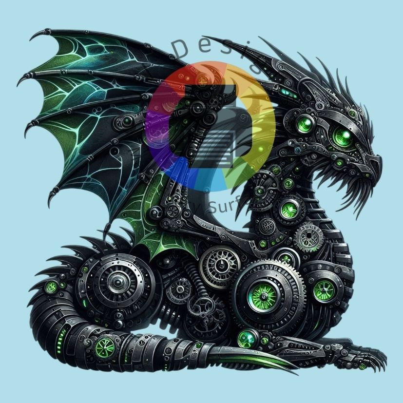 Steampunk draak nr 1