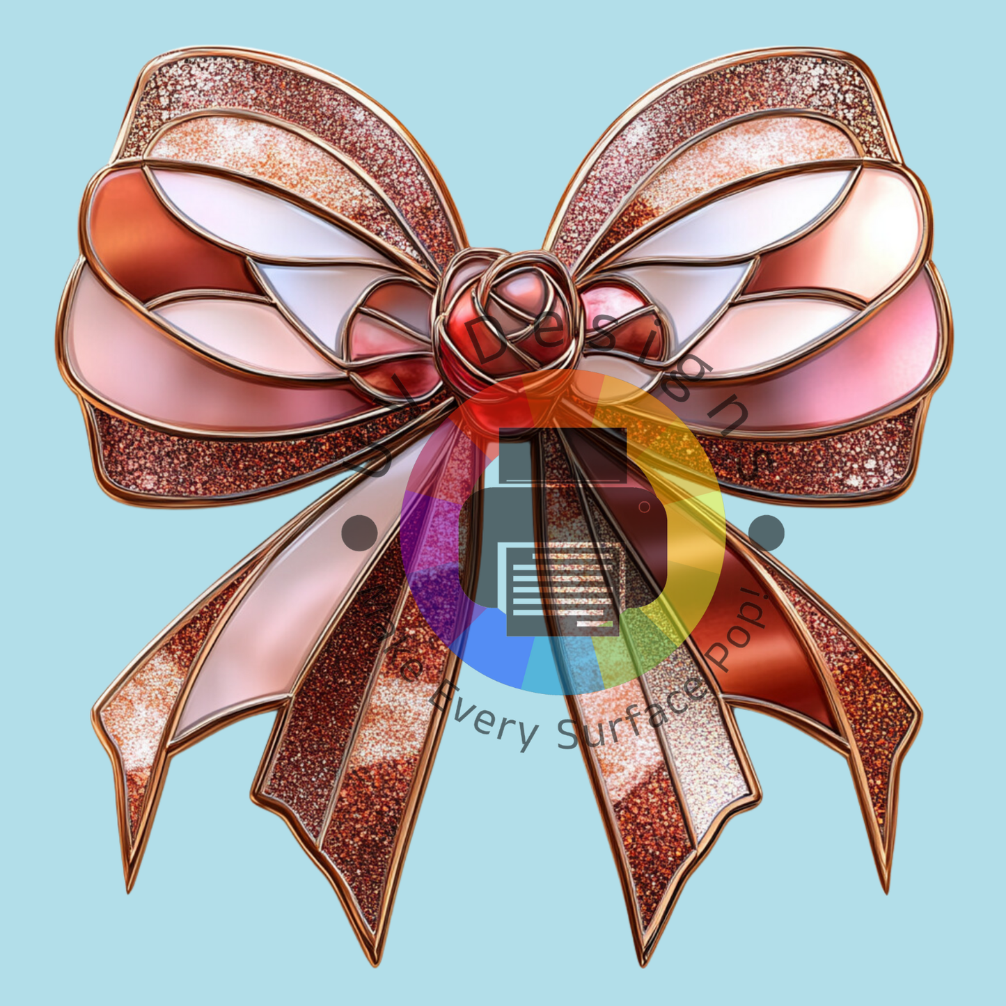 Stained glass bow nr 4