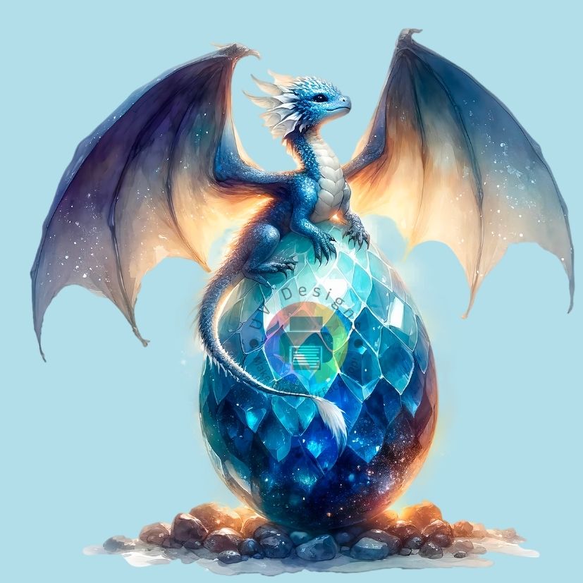 Dragon bleu n°2