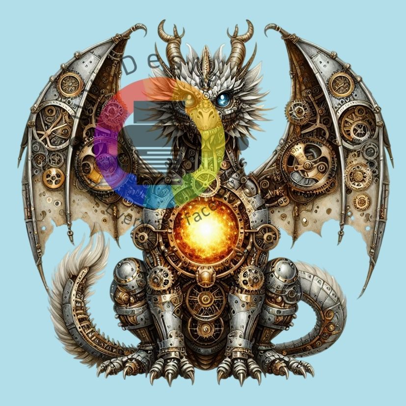 Steampunk draak nr 5