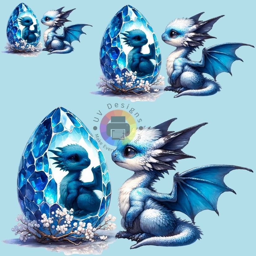 Dragon bleu n°6