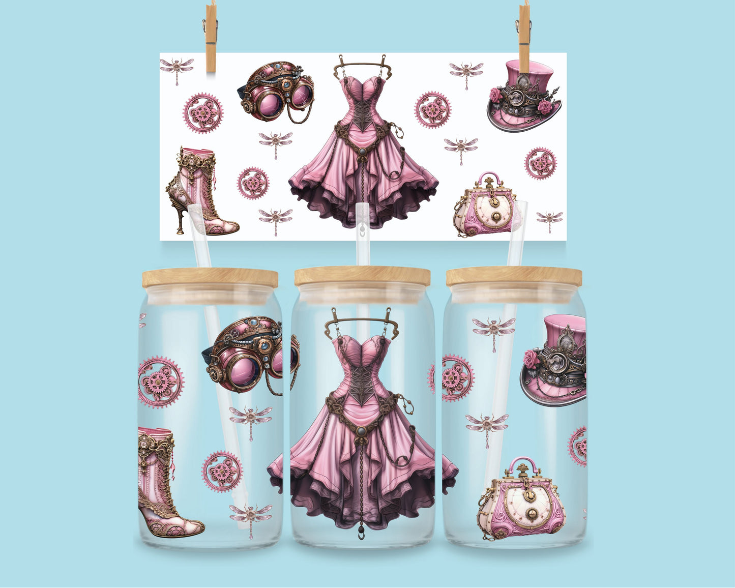 16oz Steampunk jurk nr 3