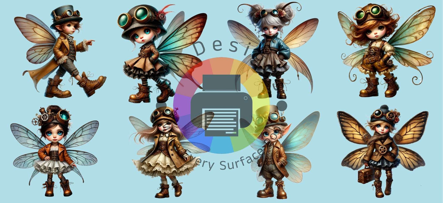 16oz Steampunk fairies