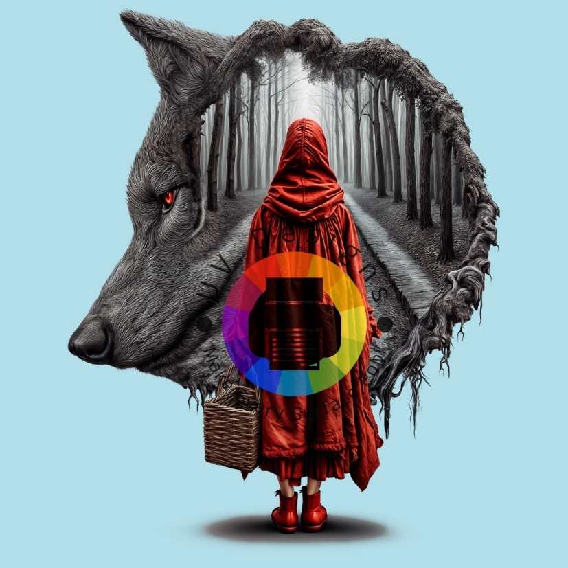 Roodkapje met wolf nr 4