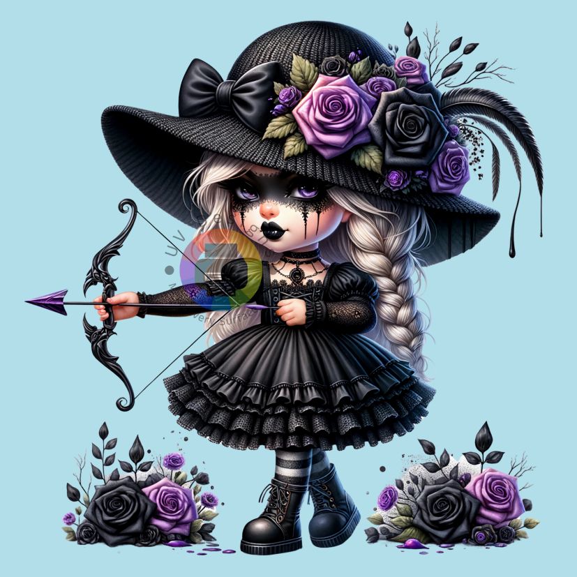 Fille Gnome Gothique #1 20 oz