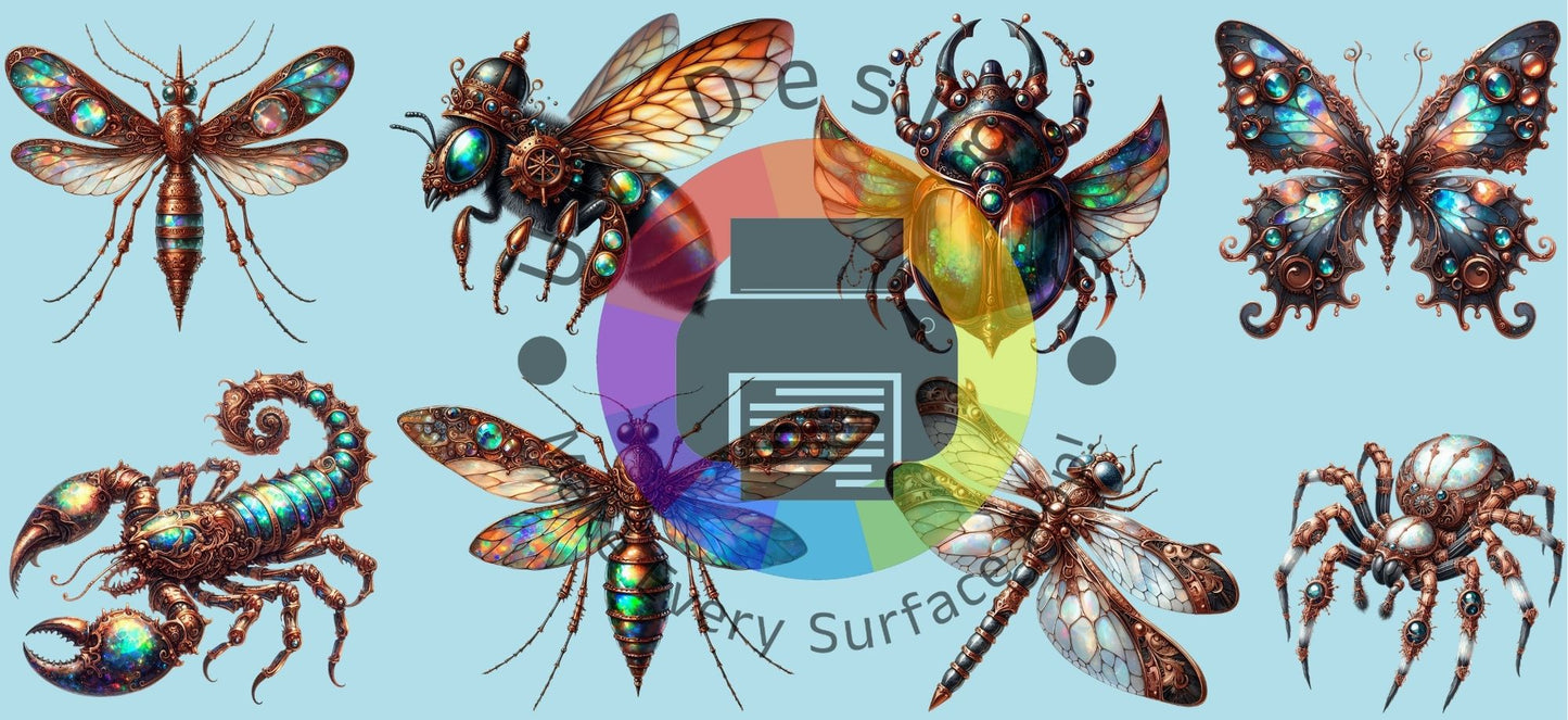16oz Steampunk insecten