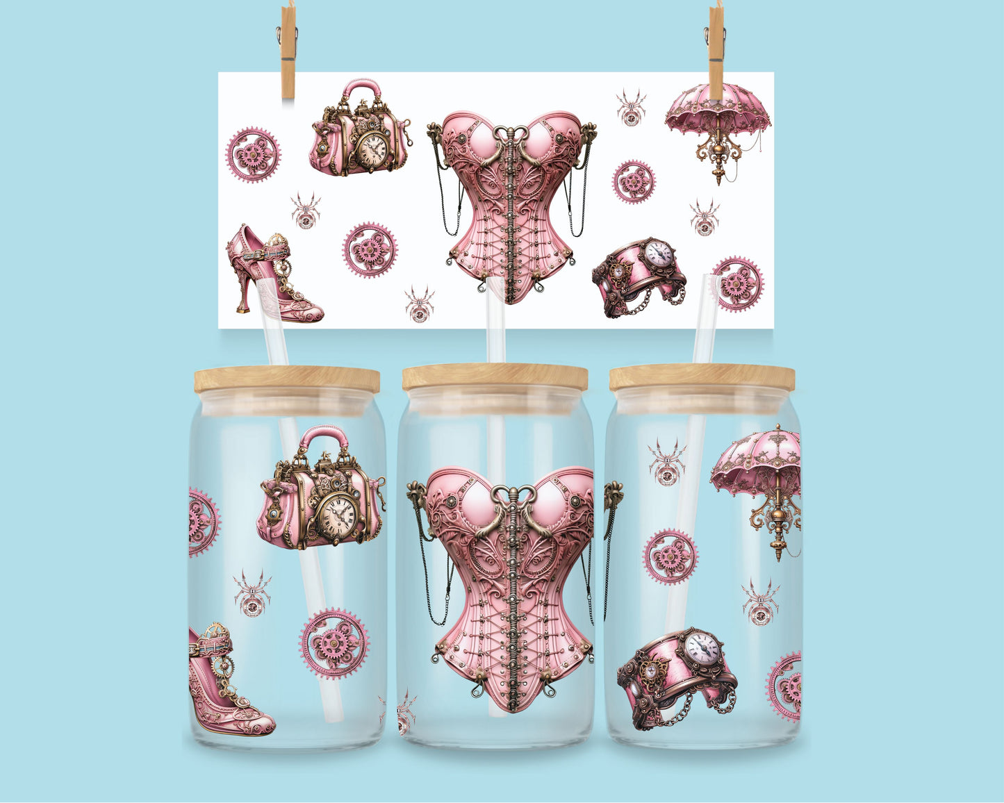 16oz Steampunk corset nr 3