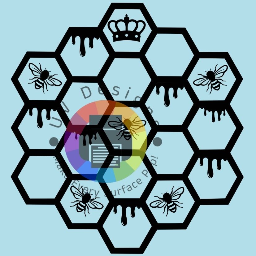 Black honeycomb nr 2