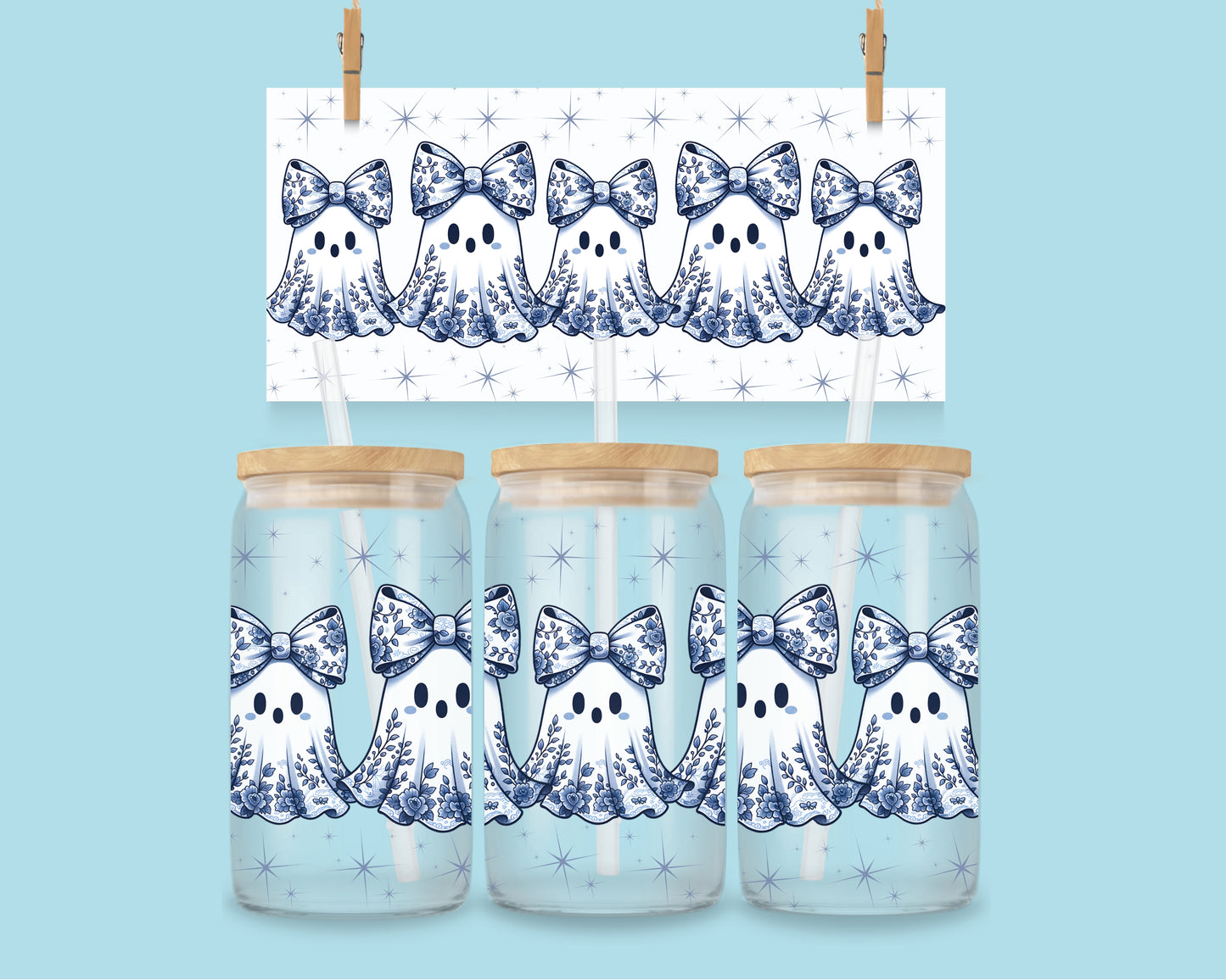 16oz Delft ghosts