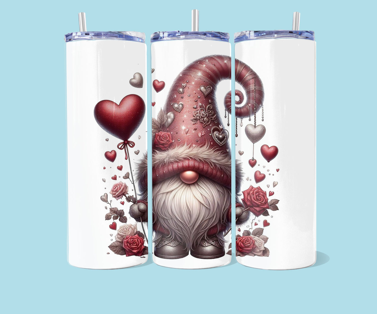 20oz Valentine gnome nr 2