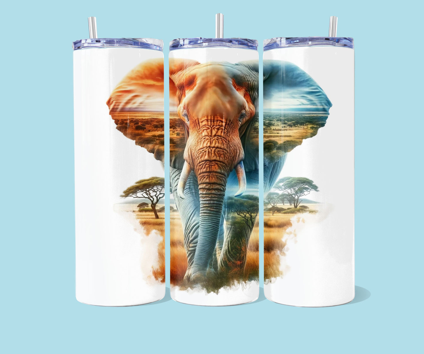 20oz Olifant - safari