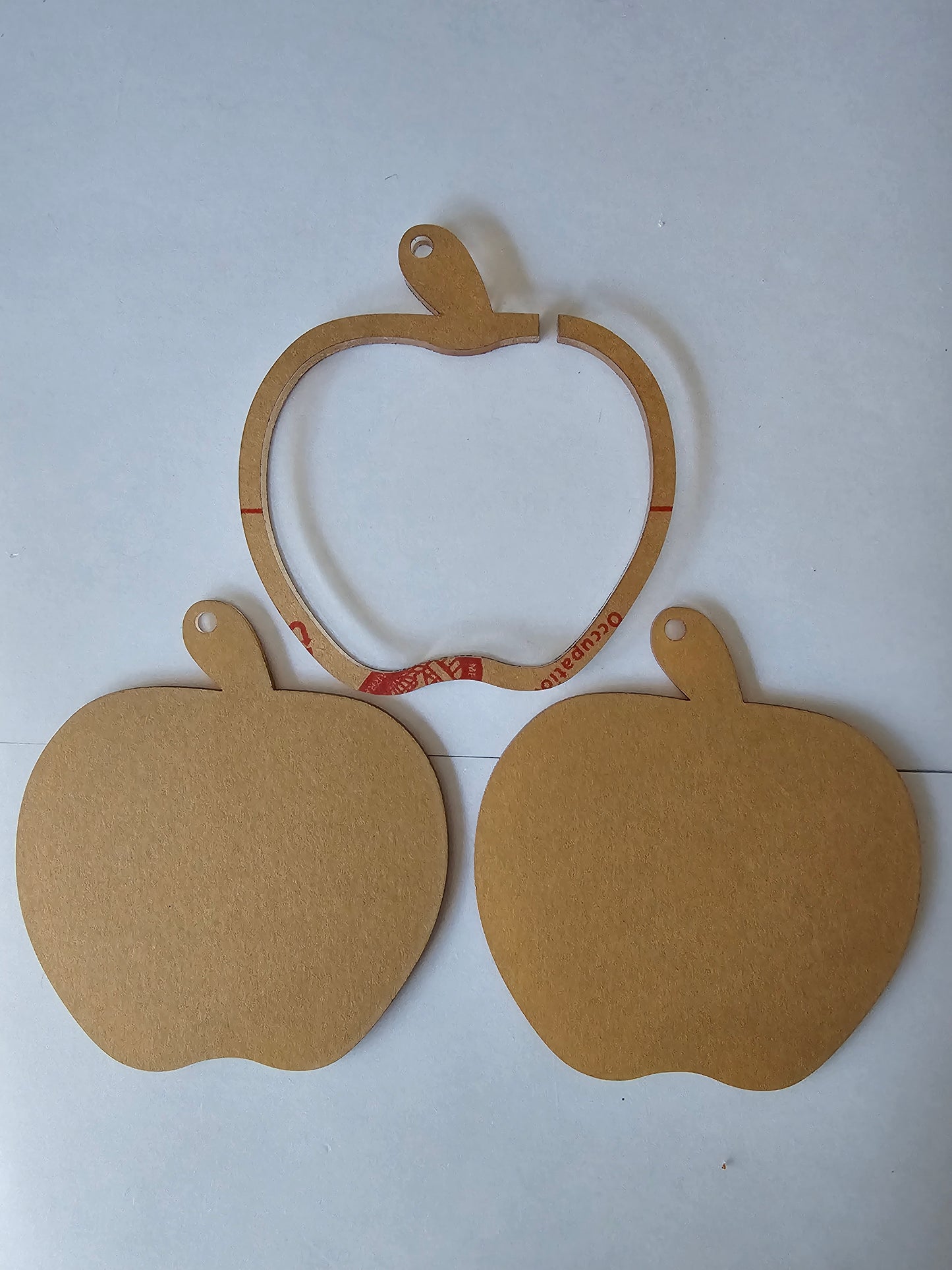 Acryl appel snowglobe ornament (Blank)