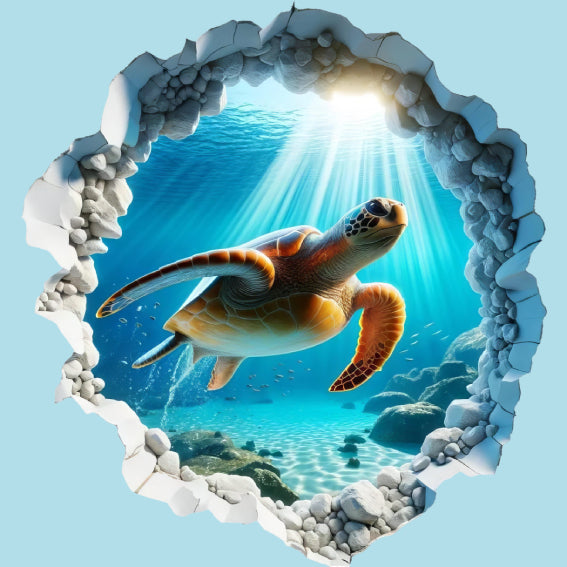 Schildpad ontwerpen 12 cm