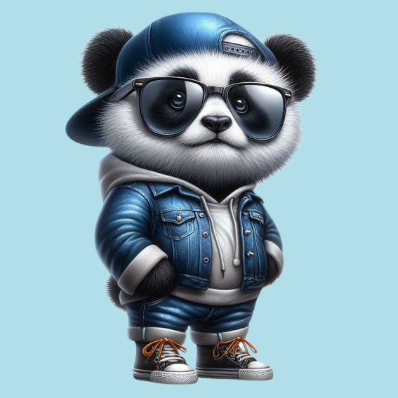 Panda ontwerpen 7cm