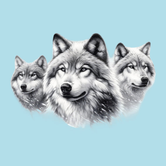 Wolf ontwerpen 7 cm