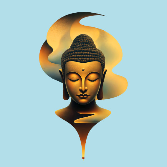 Buddha ontwerpen 7cm